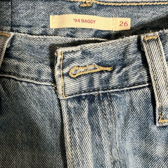 Levi’s ’94 Baggy Blue Jeans Size 26 - Picture 6 of 12